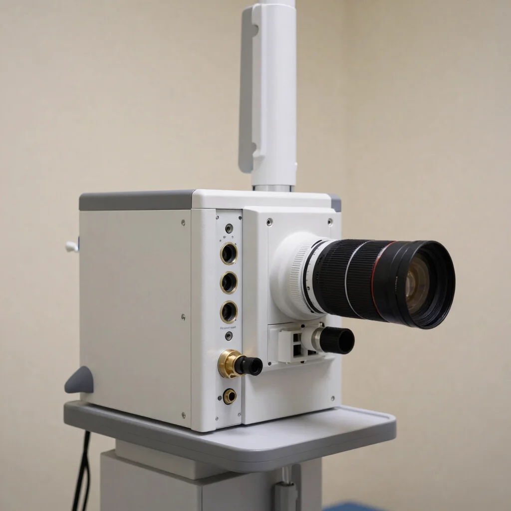 Editorial equipment photography, soft even studio light, restrain